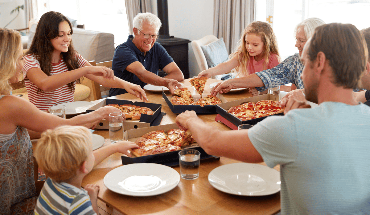 takeaway pizza and italian