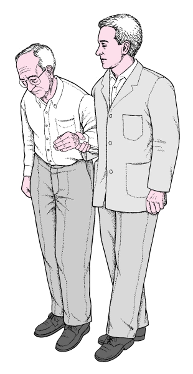 Ayudar a una persona a caminar