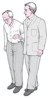 환자의 보행 지원