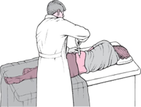 Взятие образца костного мозга