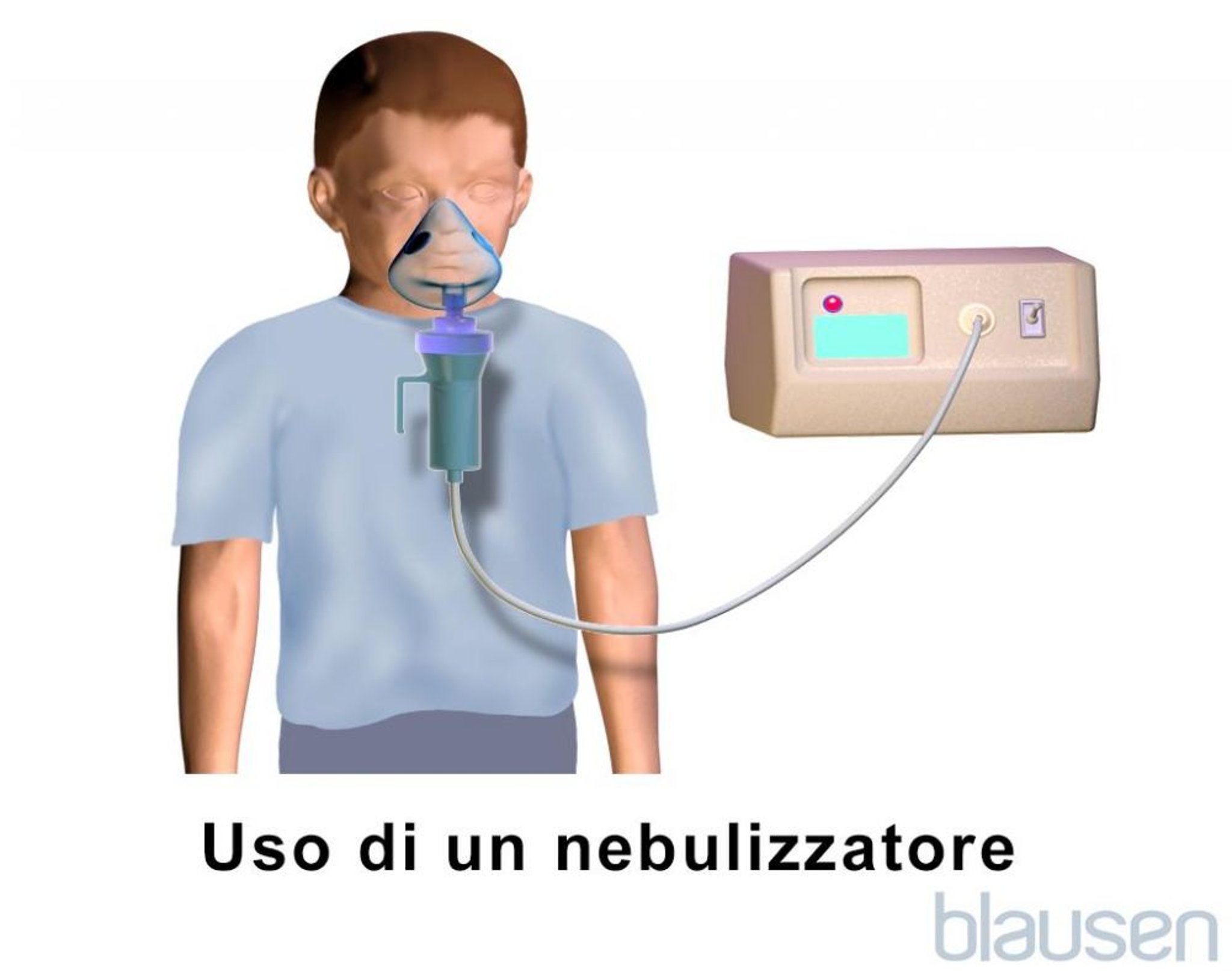 Mascherina per nebulizzazione per bambini