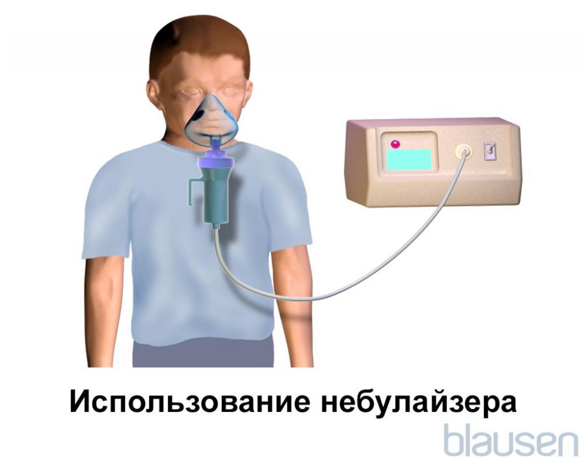 Маска-ингалятор для ребенка
