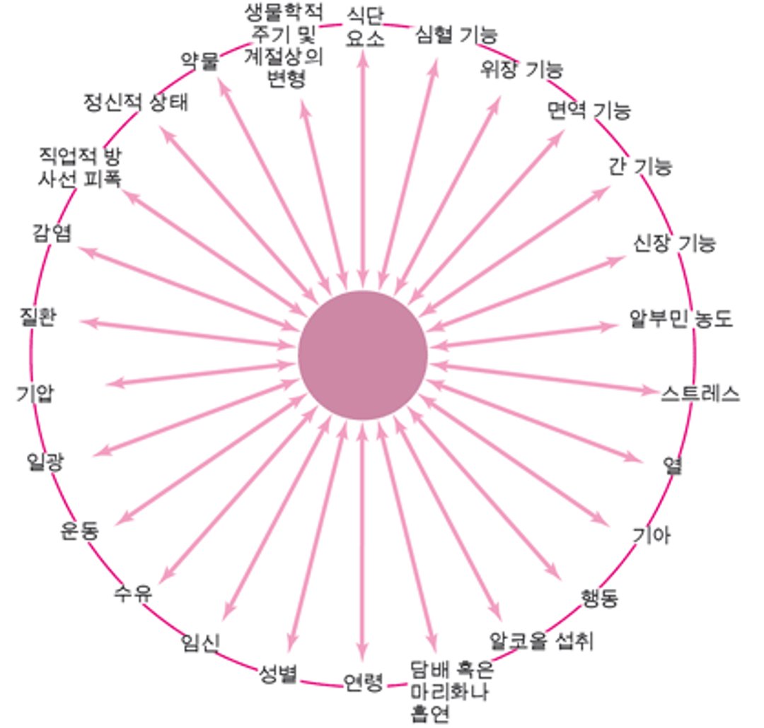 약물 반응에 영향을 미치는 다양한 요인
