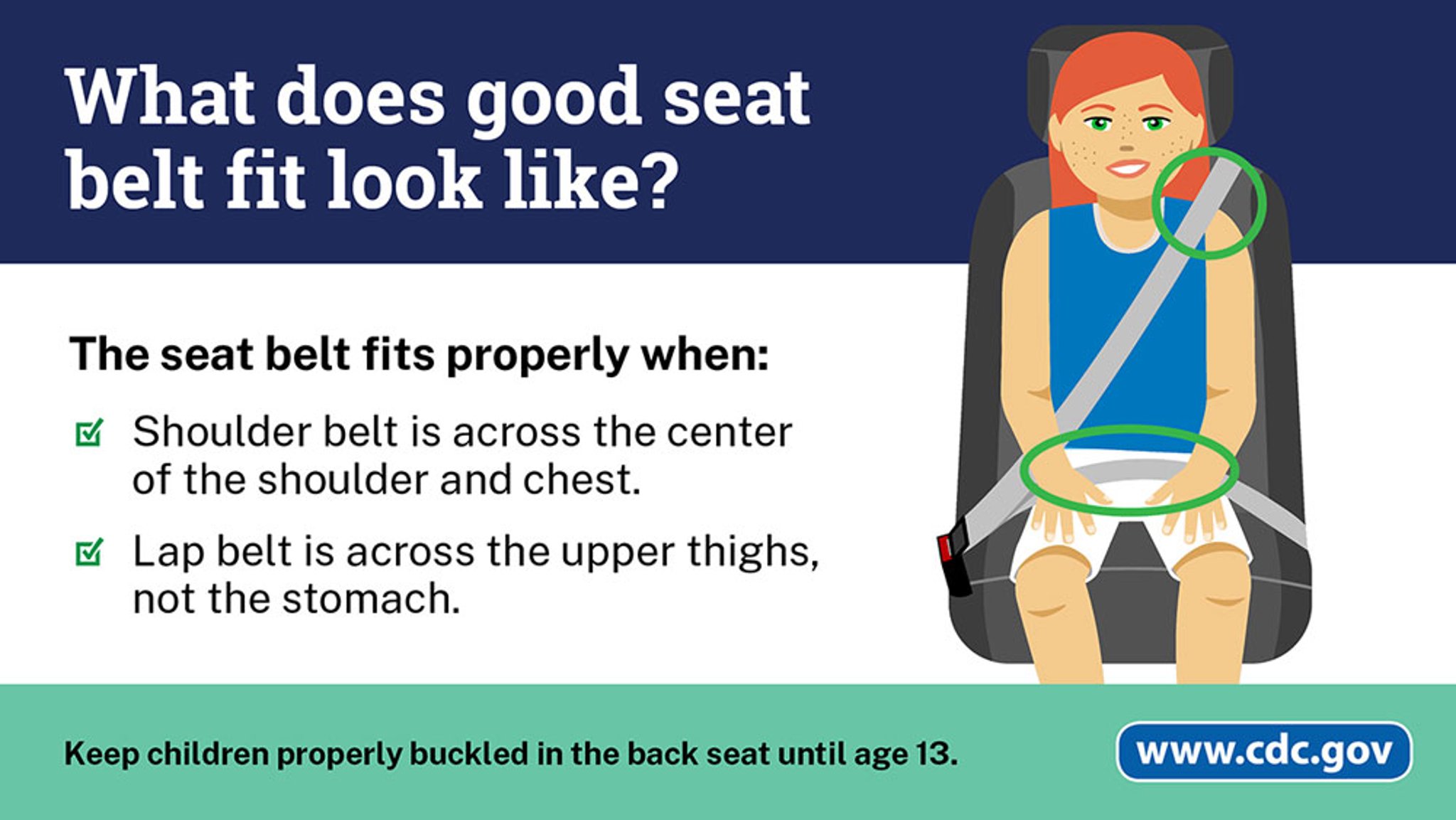 Guidance About Seat Belts for Children