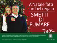 A Natale fatti un bel regalo. Smetti di fumare