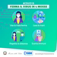 Ferma il virus in 4 mosse