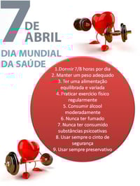 07 DE ABRIL – DIA MUNDIAL DA SAÚDE