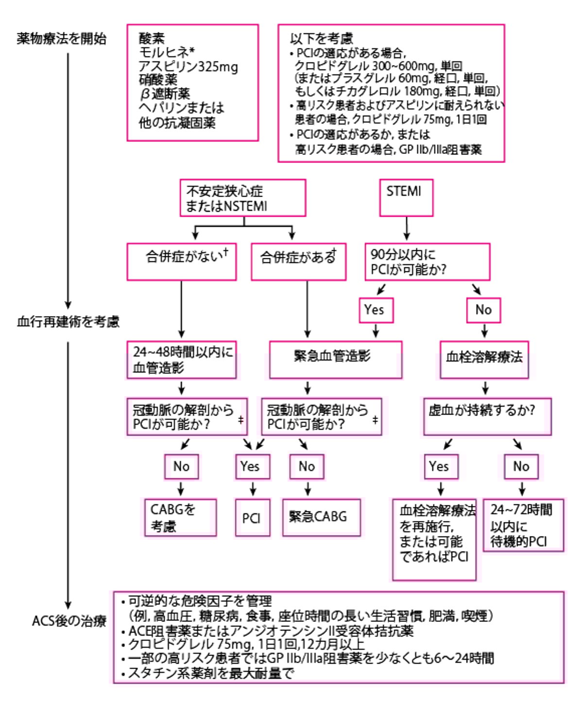 急性冠症候群へのアプローチ