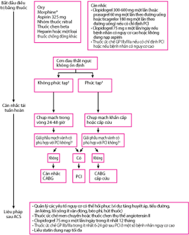 Tiếp cận với cơn đau thắt ngực không ổn định