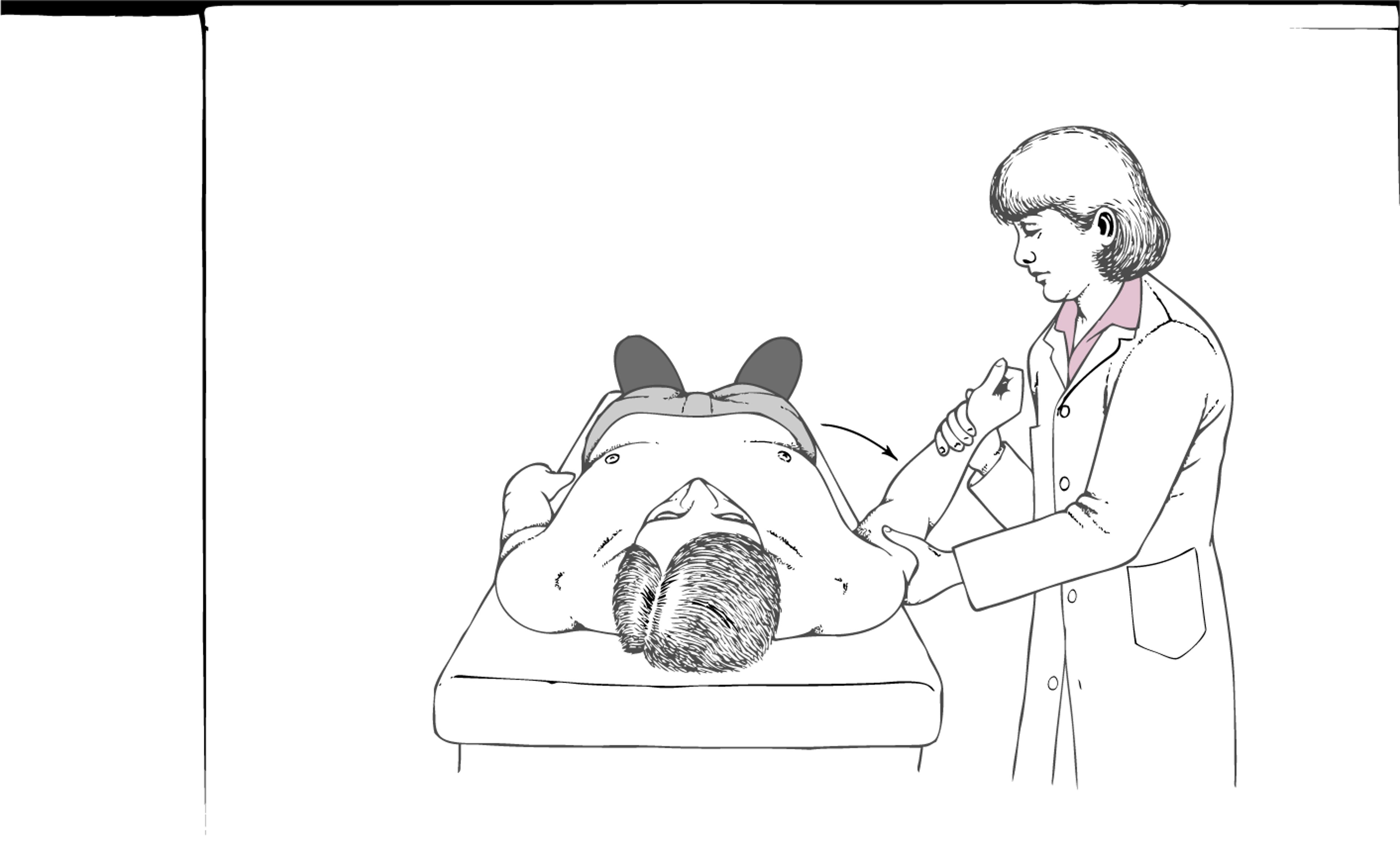 Hennepin法による肩関節前方脱臼の整復