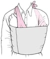 Schlinge und Bandage
