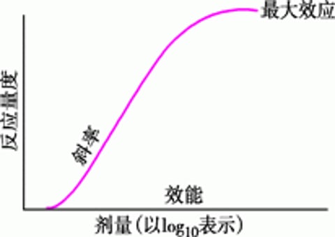 假设的剂量-反应曲线