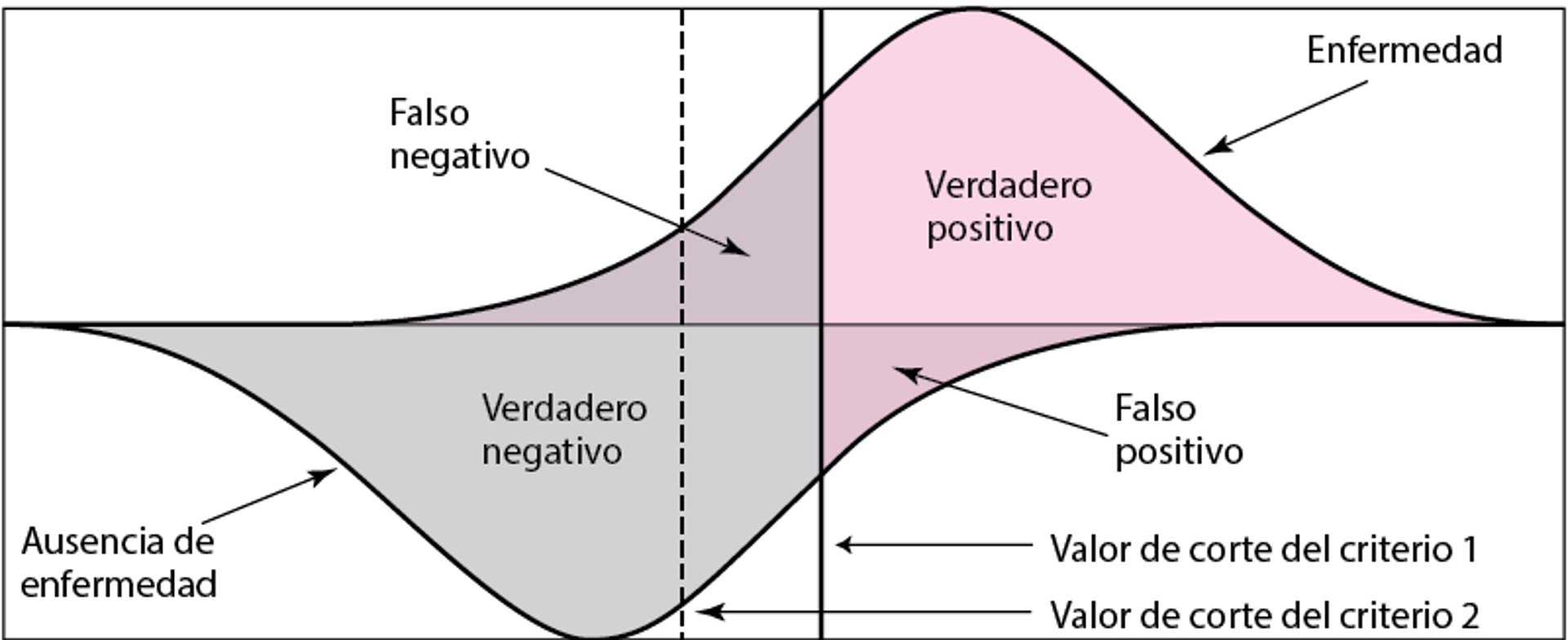 Distribuciones de los resultados de la prueba