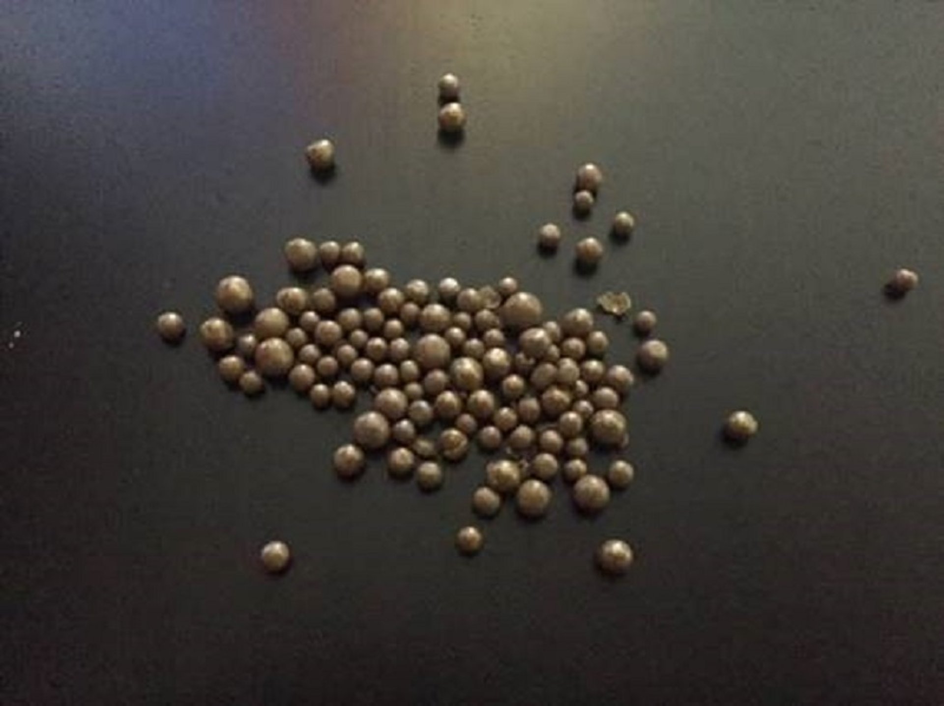Calcium carbonate uroliths, goat