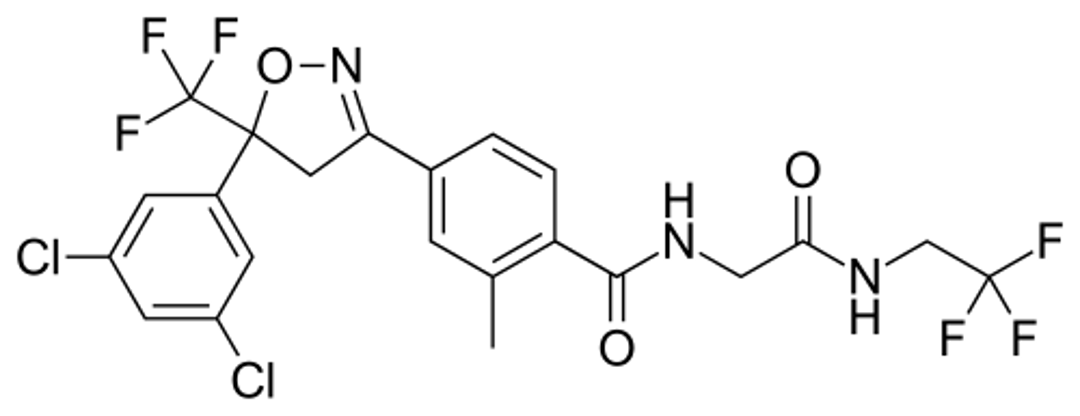 Estructura del fluralaner