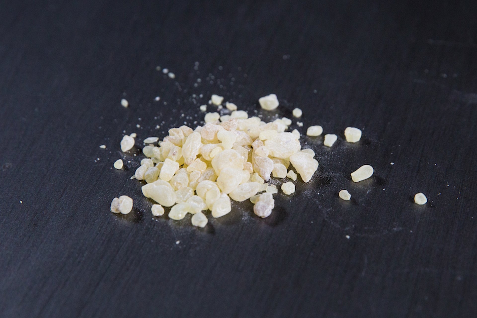 Frankincense oleoresin gum from one of four <i >Boswellia</i> species