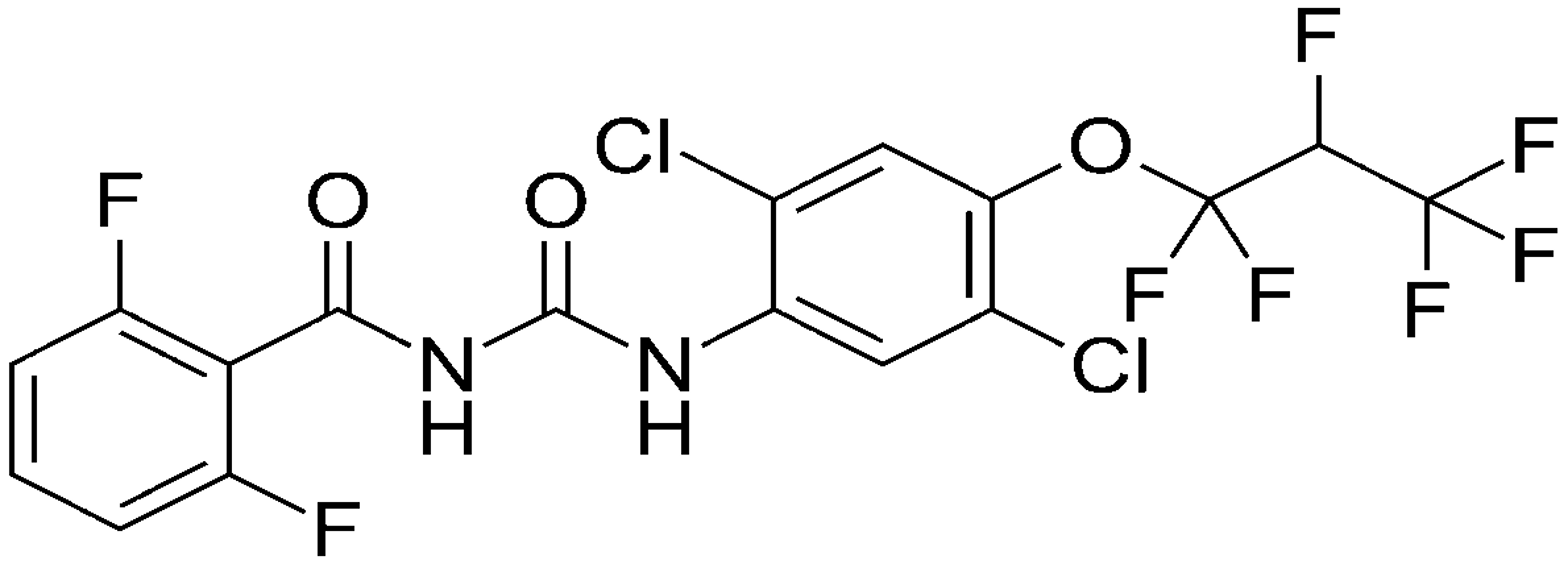 Estructura del lufenurón