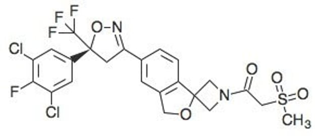Structure of sarolaner