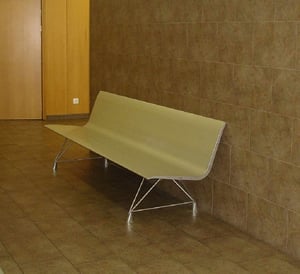 Seat design that facilitates cleaning and disinfection