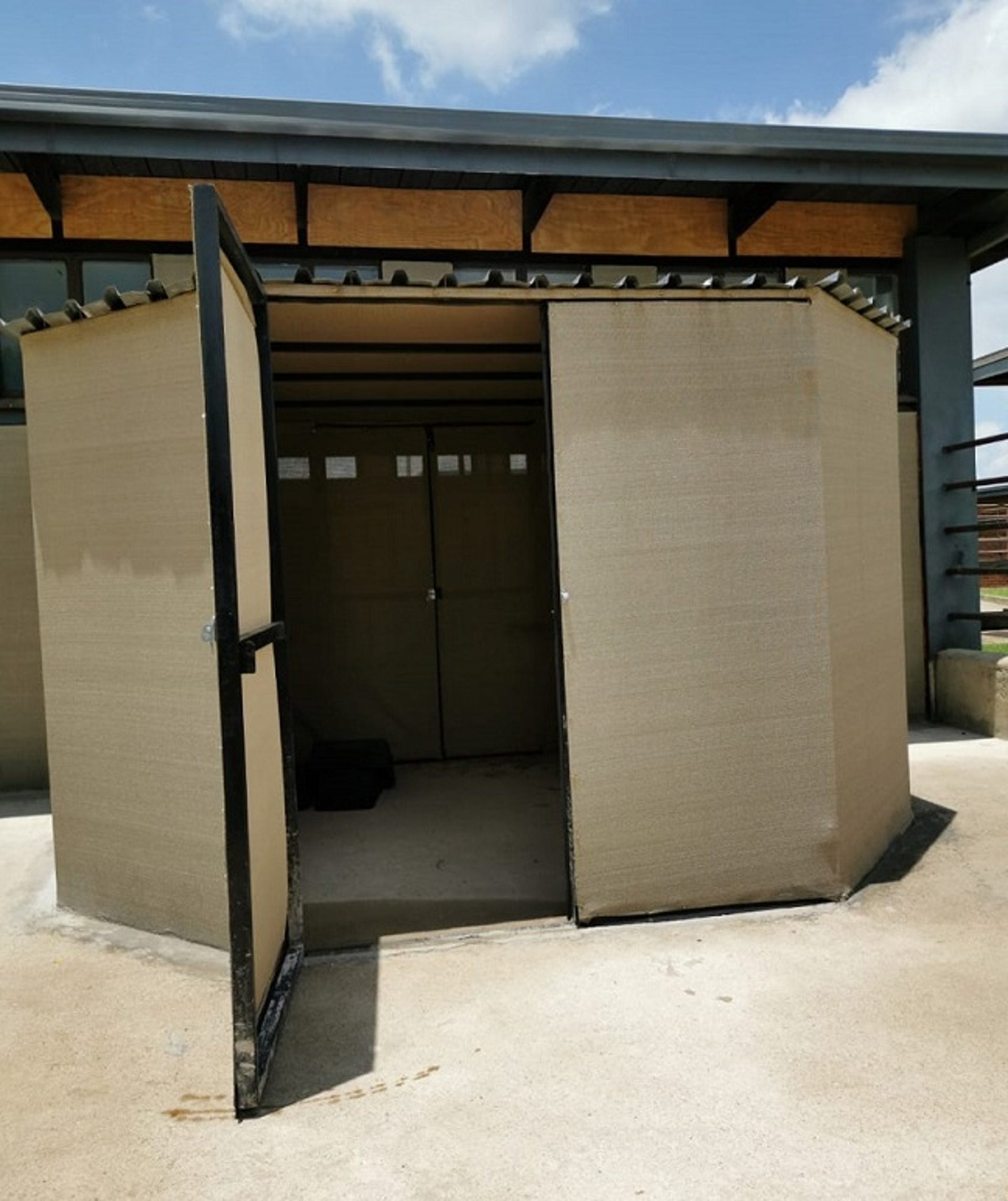 Vector control: double door system