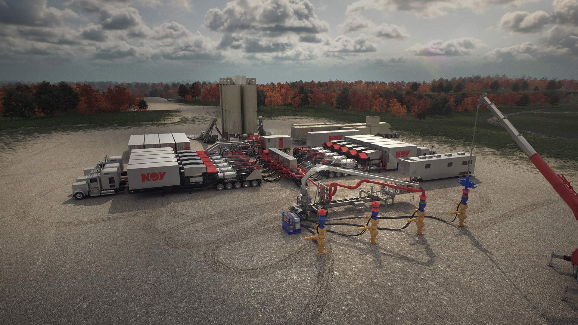 eFrac Fleet - Electric Fracking Solutions | NOV