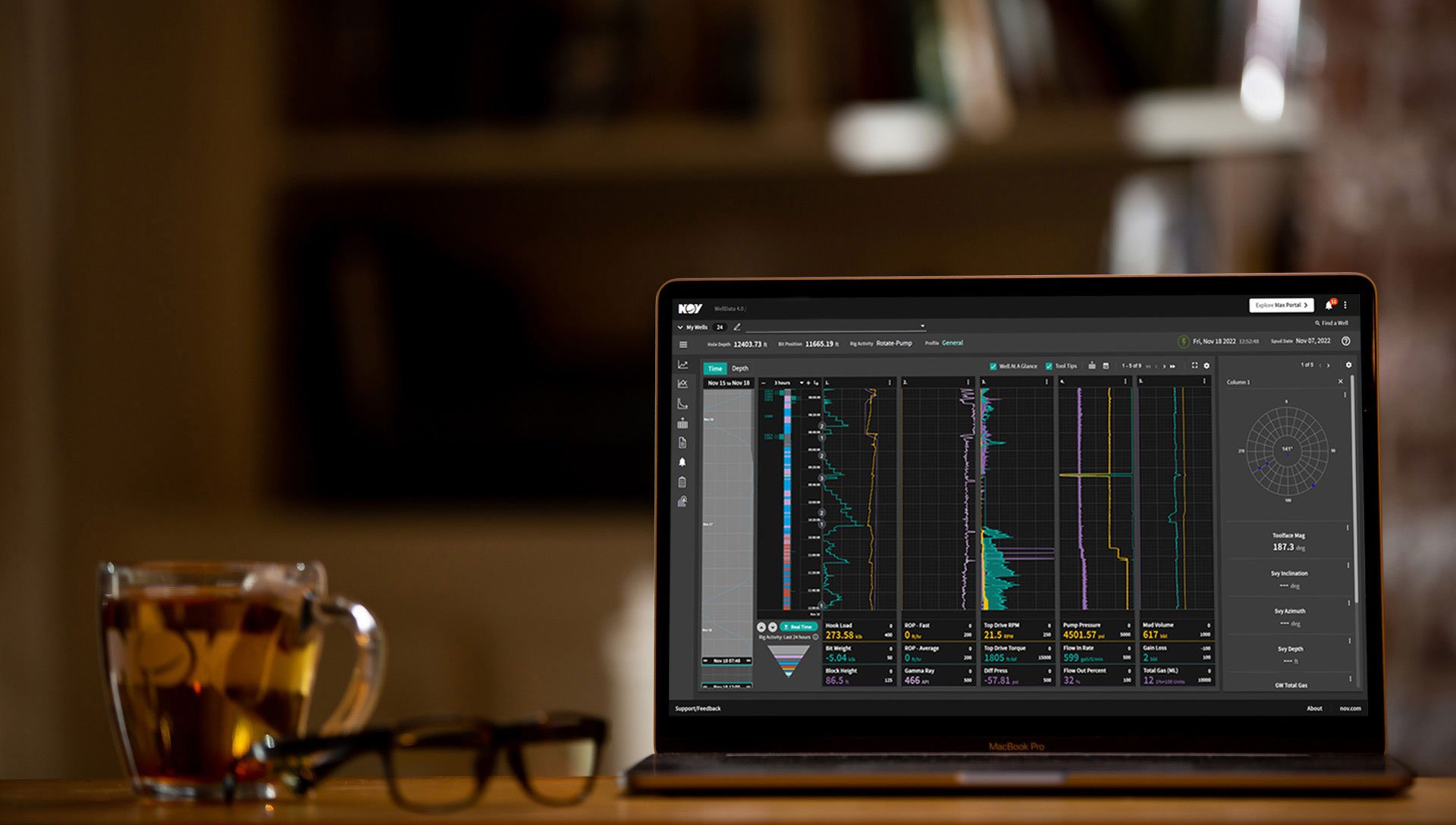 RDM Remote Drilling Monitoring WellData 4.0 NOV
