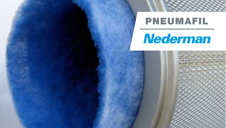 LM6000 Composite-Patronenfilter - Nederman Pneumafil