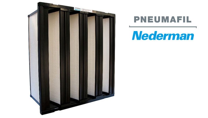 Hocheffiziente statische Filterpatronen - Pneumafil