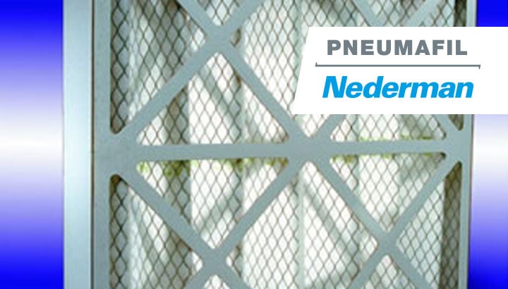 Flächenfilter mit mittlerer Effizienz - Pneumafil
