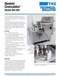 BR-200 Basket Granulator Extruder Bulletin