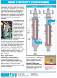 High viscosity processors