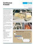 LCI Continuous Kneader Technical Bulletin