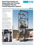 World Class Quality and Responsible Care through LCI Agitated Thin-film Thermal Separation Systems