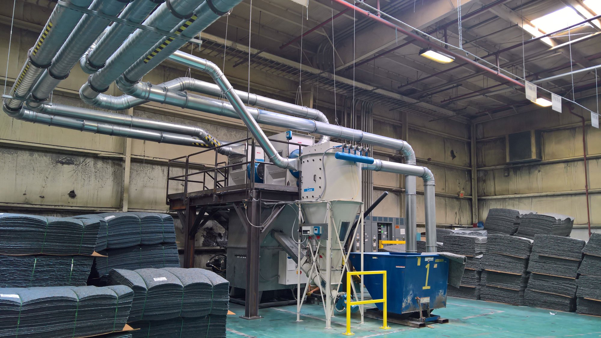 Dust Separator for Textiles
