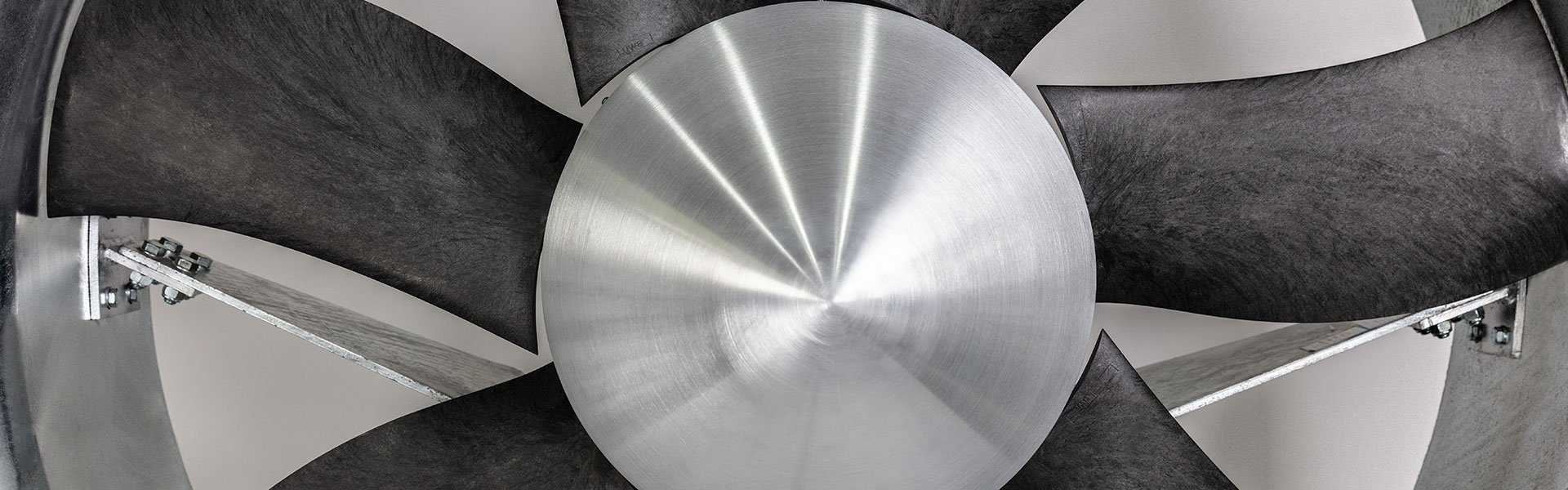 Axial Flow Fan with Carbon Fiber Blades