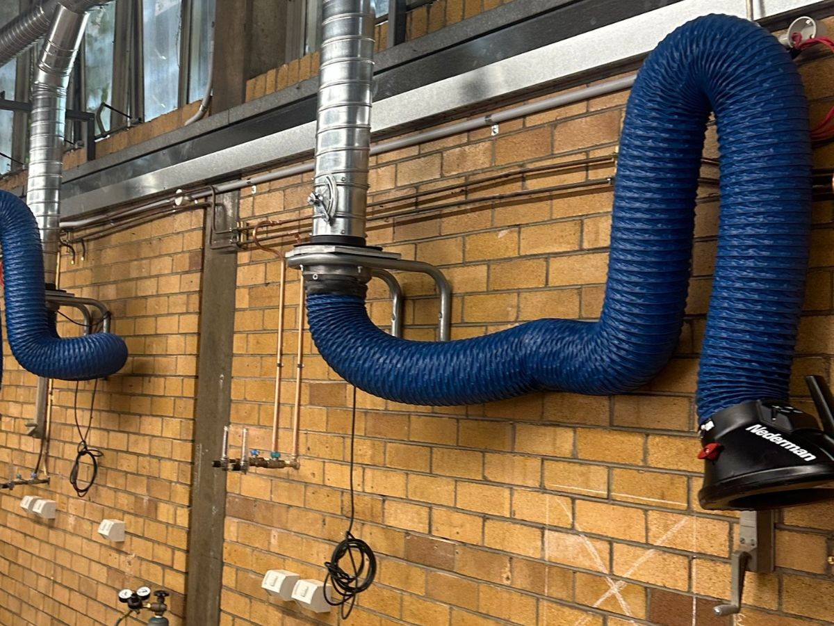 Nederman welding educational facility case study