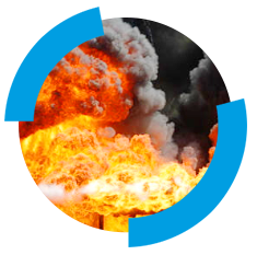 Explosão por poeira combustível