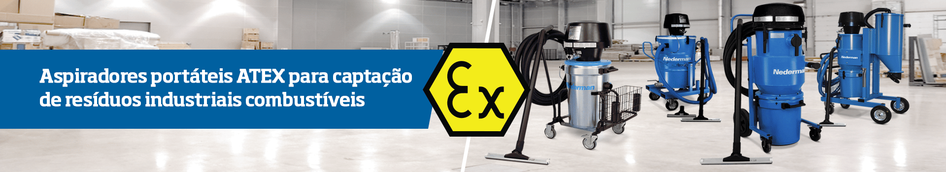 Aspiradores de poeiras combustíveis