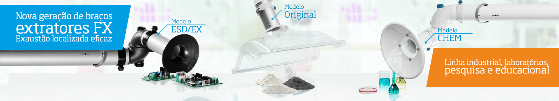 Braços extratores FX2