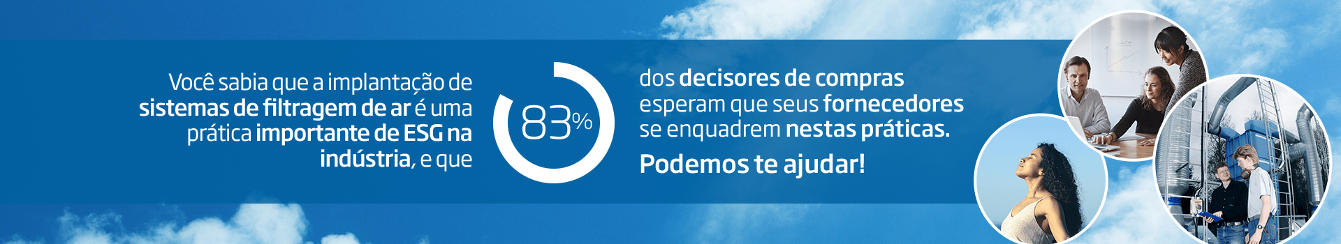 Sistema de filtragem é uma prática importante na ESG