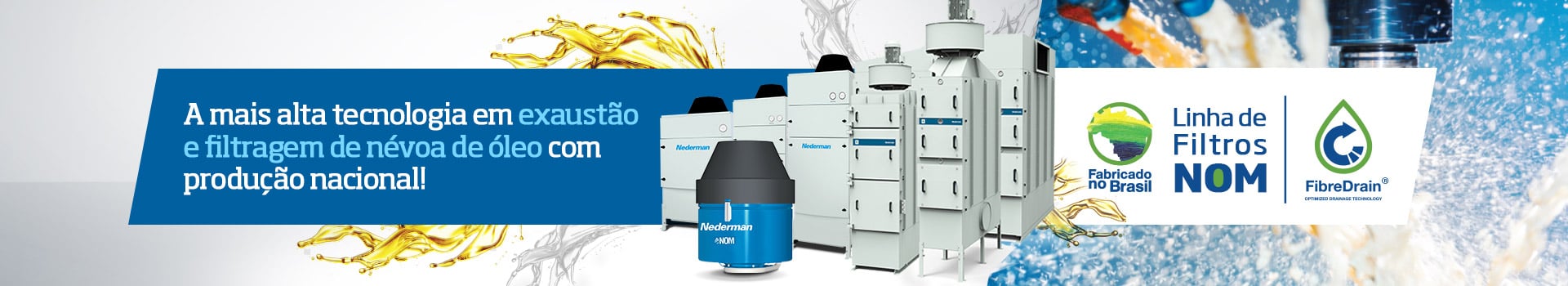 Filtragem de névoa de óleo