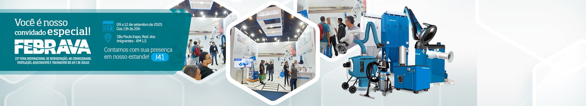 Febrava 2025 Estaremos lá, esperamos por você. | Já fez sua inscrição? É gratuita