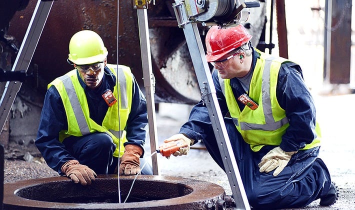 como garantir a segurança em espaços confinados hth