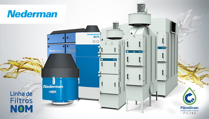 Filtros para névoa de óleo