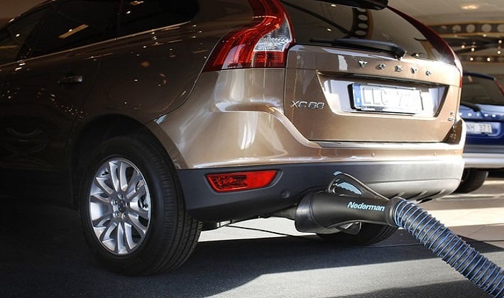 Sistema de Exaustão para Gases de Escapamento