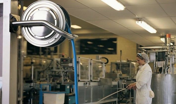 Tipos de Enroladores de Mangueira Industrial Nederman