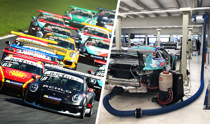 Sistema de Exaustão Nederman - Case de Sucesso Porsche Sistema de Exaustão Nederman - Case de sucesso Porsche