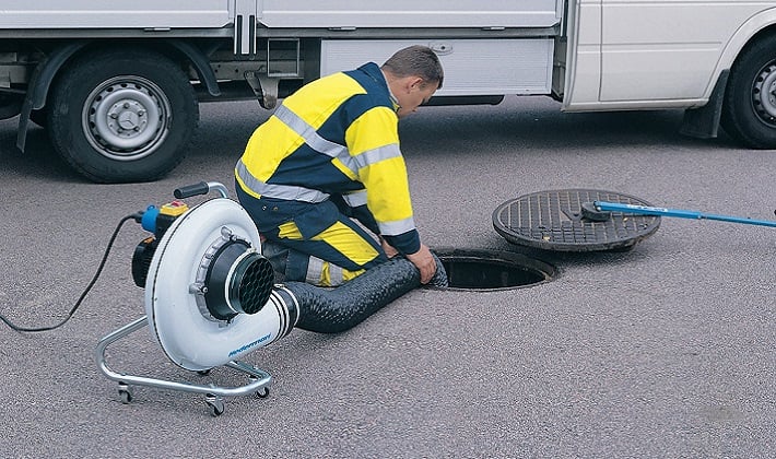 ventilcao em espacos confinados