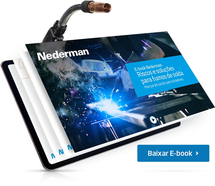 Baixe o e-book de solda da Nederman e amplie seu conhecimento!