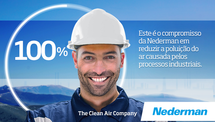 Nederman está 100% compromissada com o meio ambiente